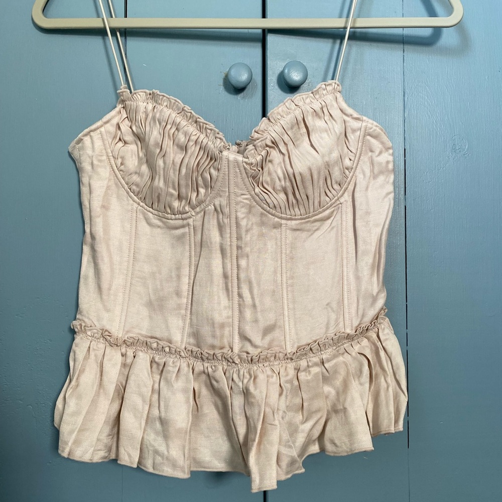 NWT - Brock Collection x H&M Corset Top - Size Small